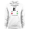 t-shirteria Felpa con Cappuccio Mestiere Imbianchino Idea Regalo Simpatica Uomo, Amico, Felpe Mestieri, 100% in Cotone (La mia Passione Mi Chiama e io Devo Andare)