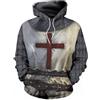 Mgyfady - Felpa unisex con cappuccio con stampa realistica 3D da uomo e da donna, con grafica accattivante, Grigio chiaro., Medium