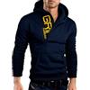 Grin&Bear Felpa con Cappuccio Uomo Slim Fit Sweatshirt Blu Navy XL GEC401