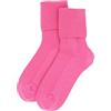 iMongol Calze in puro cashmere, unisex, tinta unita, a coste, realizzate da mongolian Prime First Class Cashmere (1 paio)