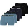 O'Neill Boxer da uomo in morbido cotone elastico, confezione da 6