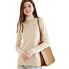 Chanyarn Donna 100% Lana Merino Dolcevita Maglione Autunno Inverno Maniche Lunghe Senza Cuciture Maglia Pullover