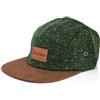 Blackskies Obsidian 5-Panel cap | Basecap Skater Uomo Donna Visiera Scamosciata Cappellino da Baseball Unisex in Lana - Streetwear Outdoor Estate Tempo Libero