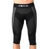 Iron-Ic - Leggings Tecnici 3/4 Uomo Thermic Seamless Traspiranti con Struttura Protettiva - Fitting Slim Compression - Art. 600309