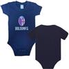 Brollogroup Body Neonato Bologna Fc Manica Corta Personalizzabile Con Nome e Numero PS 39730 (3 MESI)