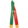 BLESSUME Church Stole sacerdote Pianeta paramenti Reversibile Stola da ricamo