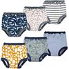FLYISH DIRECT Mutandine di Apprendimento - Confezione da 7 Pantaloni da vasino Traspiranti e Morbidi, Pantaloni da vasino per Bambini a 6 Strati