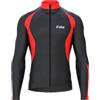 FDX Maglia Ciclismo Uomo Invernale, Antivento, Calda, Maniche Lunghe, Idrorepellente e Leggera; Giacca Termica da Bici per Ciclismo e Corsa.(Red, 3XL)