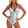 Generic Costume Intero Donna Taglie Grandi Donna Up Neri Canotta Sirena Scollati Shaping Prezzo Incrociata Musulmane Bretelle Pera Tre Morbido Goffrato Erotici Cadente Stampare Golden