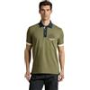 Aeronautica Militare Polo Manica Corta Uomo PO1908 07304 Lichen Green Frecce Tricolori con Ricami
