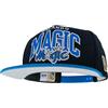 Mitchell & Ness Team Arch Cappello da Baseball Snapback (NBA/HWC) - Orlando Magic (Nero/Blu Reale)