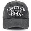 CHAOHAOKE Edizione Limitata 1940 1941 1942 1943 1944 1945 1946 1947 1948 1949 berretto donna uomo berretto da baseball regolabile in cotone