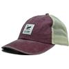 Surf Monkey Cappellino da Camionista Regolabile in Tela - Taglia Unica - 100% Cotone - Cappelli da Uomo/Donna Surf Monkey® (Granato)