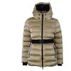 Peak Mountain Giacca da sci da donna AGNELA, Marrone caldo con riflessi dorati, L