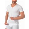 o-day Liabel Maglia Intima Uomo Cotone Scollo a V sotto Camicia Manica Corta 3 Pz | Magliette Intime 100% Cotone, T Shirt Collo a V, Sottocamicia Mezza Manica, Maglia della Salute Leggera, Taglie M-XXL
