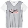 GAÀLLE Gaelle Maglia T-Shirt Donna Viscosa Grigio M