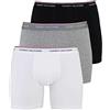 Tommy Hilfiger 3p Boxer Brief, Uomo, Rosa (Grey Heather 004), Small
