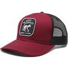 Surf Monkey Cappellino Trucker da Uomo - Surf Monkey Etichetta a Toppa in Tessuto - Tesa Curva - Regolatore Stile retrò Snapback - Visiera Semi-curvata