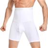 SLIMBELLE Mutande Contenitive Uomo Vita Alta Pancera Contenitiva Uomo Elasticizzato Shapewear Pantaloncini Body Shaper Uomo Boxer
