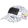 SKR - Berretto El Patron bianco e nero Streetwear Colombia Medellin Baseball - Unisex bianco taglia unica