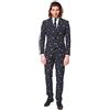 OppoSuits Prom Suits for Men - Pac-Man - Comes with Jacket, Pants And Tie in Funny Designs Abito da Uomo