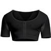 Generisch Figura Body Uomo Zipper Gilet Corsetto Corpo Forma Stretto Petto Posteriore Ascensore Shapewea Pancia Corpetto, Nero , L