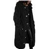 Generic Cardigan da donna aperto sul davanti taglie forti cardigan lungo lavorato a maglia grossa cappotti a maglia a trecce maglioni a maglia tinta unita cappotti lunghi leggeri con bottoni con tasche