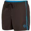 ZAGANO Pantaloncini da Nuoto e da Sport, Costume da Bagno da Uomo, Corti, Prodotti nell'UE, Resistenti e Comodi, 5014, Grigio, 3XL