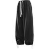 Generic Pantaloni della tuta da uomo con fondo Cinch Solido Baggy gamba dritta con coulisse 2025 con tasche Joggers Vestibilità rilassata Pantaloni morbidi e comodi Pantaloni casual attivi Pantaloni da