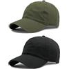 BABAHU Cappello da Baseball da Uomo e Donna, Tinta Unita, Regolabile, Classico, 100% Cotone, Cappello da Golf per papà