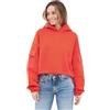Johnny Urban Cropped Hoodie Donna e Uomo Rosso - Carly - Felpa Corta con Cappuccio con vestibilità Oversize - Crop Pullover con Cappuccio Corto - Oversize