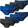 Pesail Herren Slips 10er Pack aus Baumwolle 5XL 10er Pack Farbmix 4