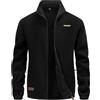 CoXuantion Giacca in Pile invernale Uomo con Cerniera Stand-up Collare Giacche All'aperto Caldo Casual Sport Giacca Con Multitasche Escursionismo Cappotto maniche lunghe
