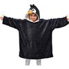 A2Z 4 Kids Ragazze Ragazzi Oversize Cappuccioc Animale - Snuggle 957 Penguin Kids 7-13