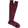 PEROFIL Calza Uomo Lunga Fantasia Rombi Cotone e Cachemire VPRC93280