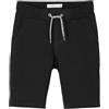Name It Nkmhonk Swe Long Shorts Unb Noos, Pantaloncini Bambini e ragazzi, Nero (Black), 134