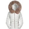 MJGkhiy Piumino Donna Invernale Curvy Giubbino Trapuntato Caldo Cappotto Con Zip Elegante Puffer Jacket Con Pelliccia Cappuccio Autunnale Comodo Giacca Antivento Casual Piumini Imbottita Taglie Forti
