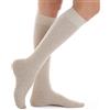 MERITEX Calze Donna Lunghe a Costa in Misto Cashmere - 6 Paia Morbide e Confortevoli, Taglia Unica, Alta Qualità