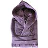 Happidea Accappatoio - Tinta Unita Rosa Fresia S/M