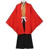 COSDREAMER Kimono giapponese da uomo Yukata, vestaglia kimono giapponese, Multicolore, XL