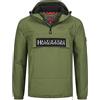 Höhenhorn Allesso - Giacca da uomo con tasca a marsupio sul petto, foderata, verde, XXXL