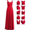 72styles Abito Cerimonia Donna Vestito Elegante Infinity Damigella d'Onore | Multiway Vestiti con Bandeau,Wedding Guest Dress Abiti Lungo