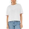 Johnny Urban Maglietta Donna e Uomo - Zoey - Crop Top di Cotone - Heavy Basic T Shirt Estivi - Collo Aderente - Classic Abbigliamento