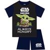Star Wars Pigiama Ragazzo, Grogu Pigiami Bambino, Pigiami Ragazzo The Mandalorian, Cotone Pigiama Bambino Blu 7-8 Anni