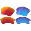 LenzReborn Sostituzione Lente Polarizzata per Occhiali Da Sole Oakley Fast Jacket XL OO9156 - Più opzioni