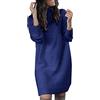 MJGkhiy Maglioni Vestito Donna Invernali Curvy Vestiti in Maglia Elegante Vita Alta Bodycon Abito Vestiti di Lana Caldo Abiti da Cocktail Casual Collo Alto Capodanno Dress Abbigliamento Saldi