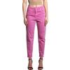 JOPHY & CO. Pantalone Jeans Denim Donna Cinque Tasche in Cotone Elasticizzato (cod.1372) (Fucsia, XS)