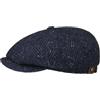 Stetson Hatteras Coppola Spina di Pesce Multicolore in Lana Vergine Prodotto in UE Uomo Autunno Inverno