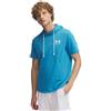 Under Armour Felpa con Cappuccio Rival Terry A Maniche Corte Felpa con Cappuccio Uomo (Pacco da 1)