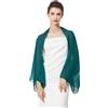 BEAUTELICATE Scialle Coprispalle Elegante Donna Stola Chiffon Cape Estivo per Abito Sposa Damigella Cerimonia Matrimonio Serata